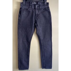 RUDE XXX 28x32 Black Straight Leg Jeans